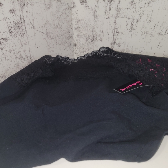 Women's black La Senza boy cut XL - Picture 2 of 2